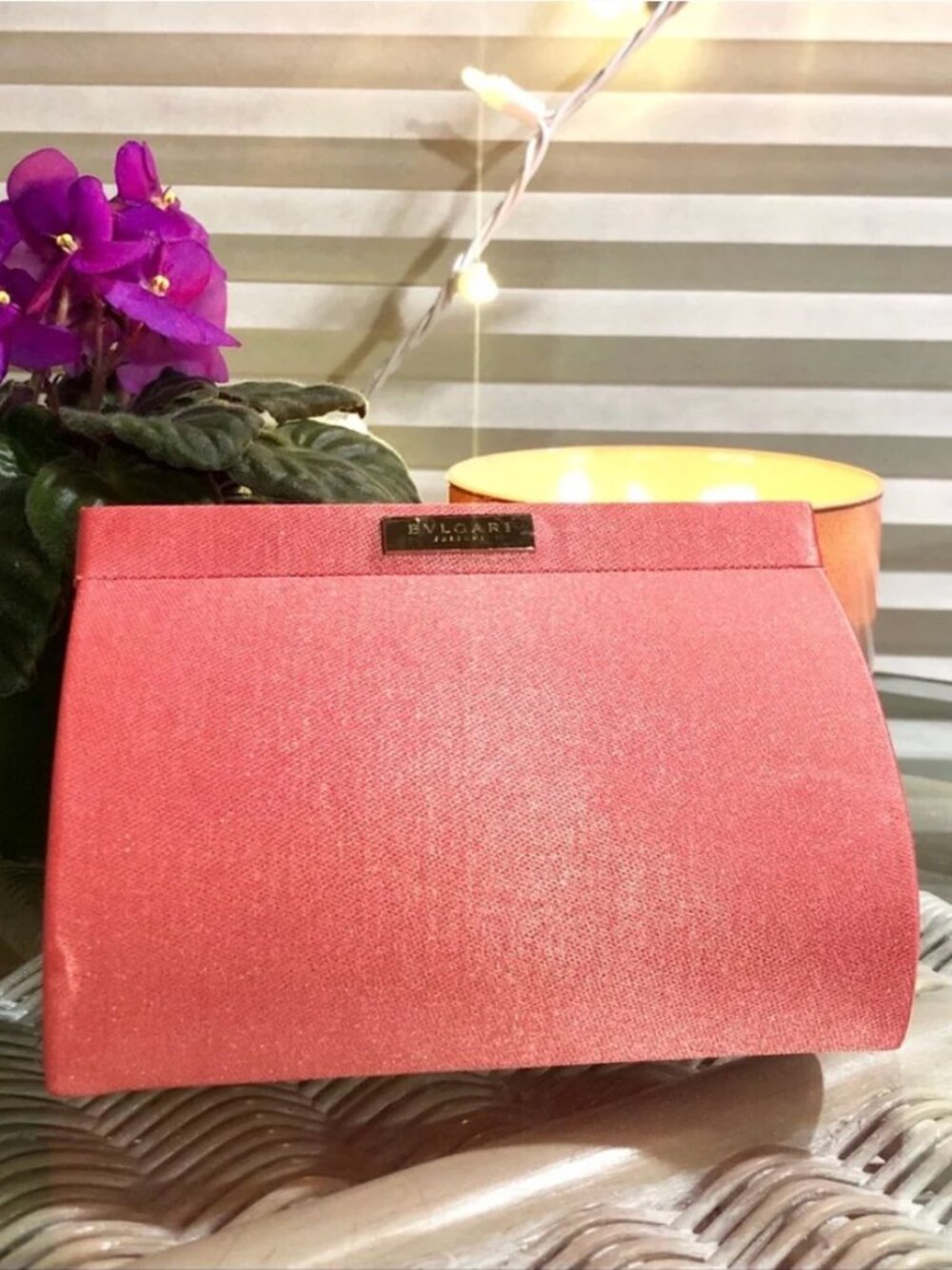 ❤️ BVLGARI Parfums Clutch